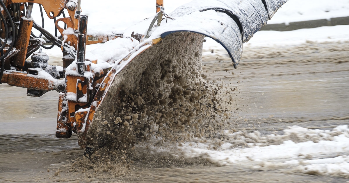 Havazik Hargita megye hegyvidékein, Borszék térségében hókotrókat is bevetettek